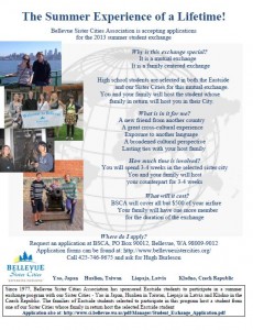 bsca student flyer